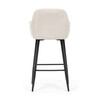 Barová stolička, béžová, látka, AUB-V4009 CRM6