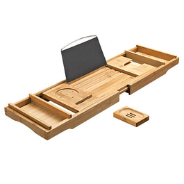 Odkladací stolík 109x23x5cm, bambus AUP-E1088 NAT