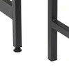Jedálenský set s 2 lavicami, 110x60x75cm, mdf, dub, AUT-G1175 OAK