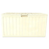 Záhradný úložný box 112x49x54cm, plast, béžová, AZB-G2075 CRM