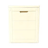 Záhradný úložný box 56x43x53cm, plast, béžová, AZB-G2035 CRM