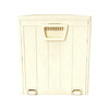 Záhradný úložný box 112x49x54cm, plast, béžová, AZB-G2075 CRM