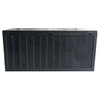 Záhradný úložný box 112x49x54cm, plast, šedá, AZB-G2075 GREY