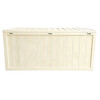 Záhradný úložný box 112x49x54cm, plast, béžová, AZB-G2075 CRM