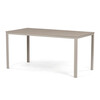 Záhradná zostava 156x78x74cm, polywood, béžová, AZS-B1656 CRM