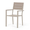 Záhradná zostava 156x78x74cm, polywood, béžová, AZS-B1656 CRM