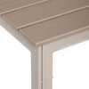 Záhradná zostava 156x78x74cm, polywood, béžová, AZS-B1656 CRM