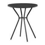 Záhradný stôl 60x60cm, plast, čierna, AZT-H1021 BK