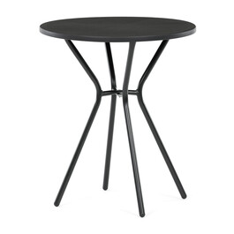 Záhradný stôl 60x60cm, plast, čierna, AZT-H1021 BK