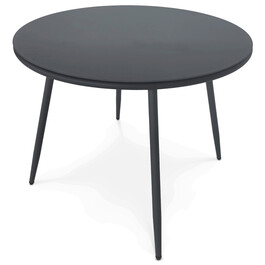Záhradný stôl 90x90cm, kov, šedá, AZT-L1352 GREY