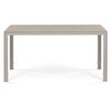 Záhradný stôl 150x89cm, kov, polywood, béžová, AZT-S1215 CRM