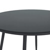 Záhradný stôl 90x90cm, kov, šedá, AZT-L1352 GREY