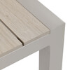 Záhradný stôl 162x90cm, hliník, polywood, béžová, AZT-S1514 CRM