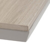 AZT-S1510 OAK - Stôl záhradný 180x100x75, doska polywood v dekore svetlého duba, hliníková konštrukcia, béžová farba
