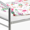 BED-1900 SIL - Posteľ jednolôžková 90x200 cm, kovová šedý lesk