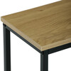 CT-G1082 OAK - Konzolový stolík s policou, 70x20x82 cm, dekor dikový dub