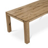 DS-F180 DUB - Stôl jedálenský 180x90 cm, masív dub, povrchová úprava olejom, nohy 8x8 cm
