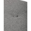 DR-N1012 GREY2 - Botník / taburet, polica, masív bambus, prírodný odtieň, šedá látka