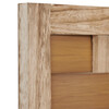 EF-L186 NAT - Paraván drevený 3 dielny, masív smrek, prírodný odtieň