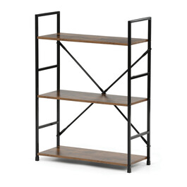 Regál, mdf, hnedá, GD-223 OLW