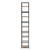 Regál, mdf, hnedá, GD-215 OLW