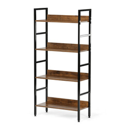 Regál, mdf, hnedá, GD-314 OLW