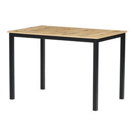 Jedálenský stôl 110x70x75cm, mdf, divoký dub, GDT-202 OAK