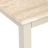 Jedálenský stôl 110x70x75cm, mdf, travertín, GDT-202 TRV