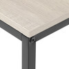 Pracovný stôl 100x48cm, mdf, bielený dub, GD-512 WT