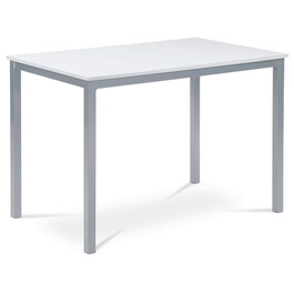 Jedálenský stôl 110x70cm, mdf, biela, GDT-202 WT