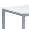 Jedálenský stôl 110x70cm, mdf, biela, GDT-202 WT