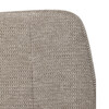 Jedálenská stolička, hnedá, látka, HC-T1130 CAP2