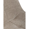 Jedálenská stolička, hnedá, látka, HC-T1130 CAP2