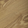 HT-W1515 OAK - Stôl jedálenský 160x90cm, MDF+ dyha, odtieň dub, kovové nohy, brúsený nerez.