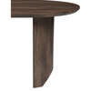HT-W1578 WAL - Stôl jedálenský, 200x100x77 cm, MDF doska, 3D dekor orech.
