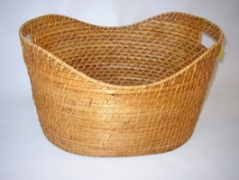 Kôš ratanový oválny L