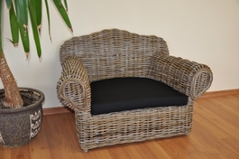 Pohovka pre psa ratan kubu malá