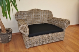 Pohovka pre psa ratan kubu veľká