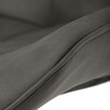 KA-V3120 GREY3 - Stolička kancelárska, šedá látka v dekore brúsenej kože, čierny kovový kríž