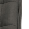 KA-V3120 GREY3 - Stolička kancelárska, šedá látka v dekore brúsenej kože, čierny kovový kríž