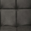 KA-V3120 GREY3 - Stolička kancelárska, šedá látka v dekore brúsenej kože, čierny kovový kríž