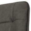 KA-V3120 GREY3 - Stolička kancelárska, šedá látka v dekore brúsenej kože, čierny kovový kríž