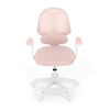 Detská stolička, výškovo nastaviteľná, ružová sieťovina, KA-W8008 PINK