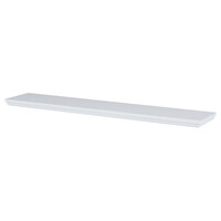 P-026 WT - Polička nástenná 120 cm, MDF, farba biela, balené v ochrannej fólii