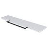 P-026 WT - Polička nástenná 120 cm, MDF, farba biela, balené v ochrannej fólii