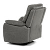 TV-4092 GREY3 - TV a relaxačné kreslo s manuálnym ovládaním, poťah šedá látka v dekore vintage