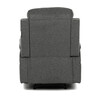 Polohovacie kreslo, sivá, látka, TV-4086 GREY2