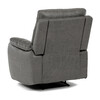 TV-4092 GREY3 - TV a relaxačné kreslo s manuálnym ovládaním, poťah šedá látka v dekore vintage