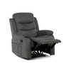 Polohovacie kreslo, sivá, látka, TV-4086 GREY2