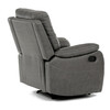 TV-4092 GREY3 - TV a relaxačné kreslo s manuálnym ovládaním, poťah šedá látka v dekore vintage